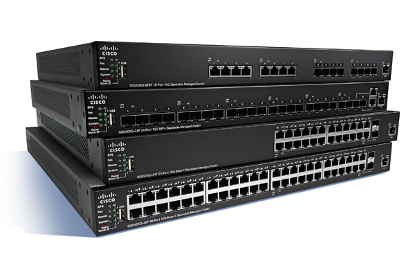 Cisco 350X Series Stackable Managed Switches